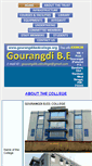 Mobile Screenshot of gourangdibedcollege.org